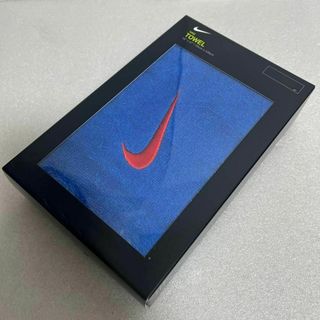 ナイキ(NIKE)のナイキ スポーツ ソリッドコア マフラータオル 25cm×120cm ブルー(タオル/バス用品)