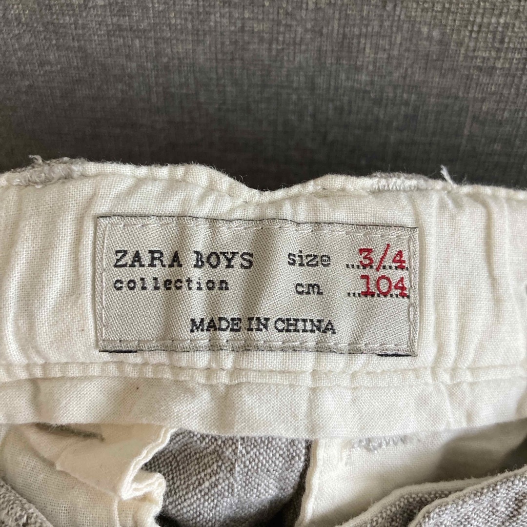 ZARA(ザラ)の[ZARA BOYS]パンツ キッズ/ベビー/マタニティのキッズ服男の子用(90cm~)(パンツ/スパッツ)の商品写真