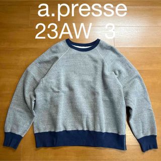 1LDK SELECT - 3 a.presse 23AW Vintage Sweatshirt