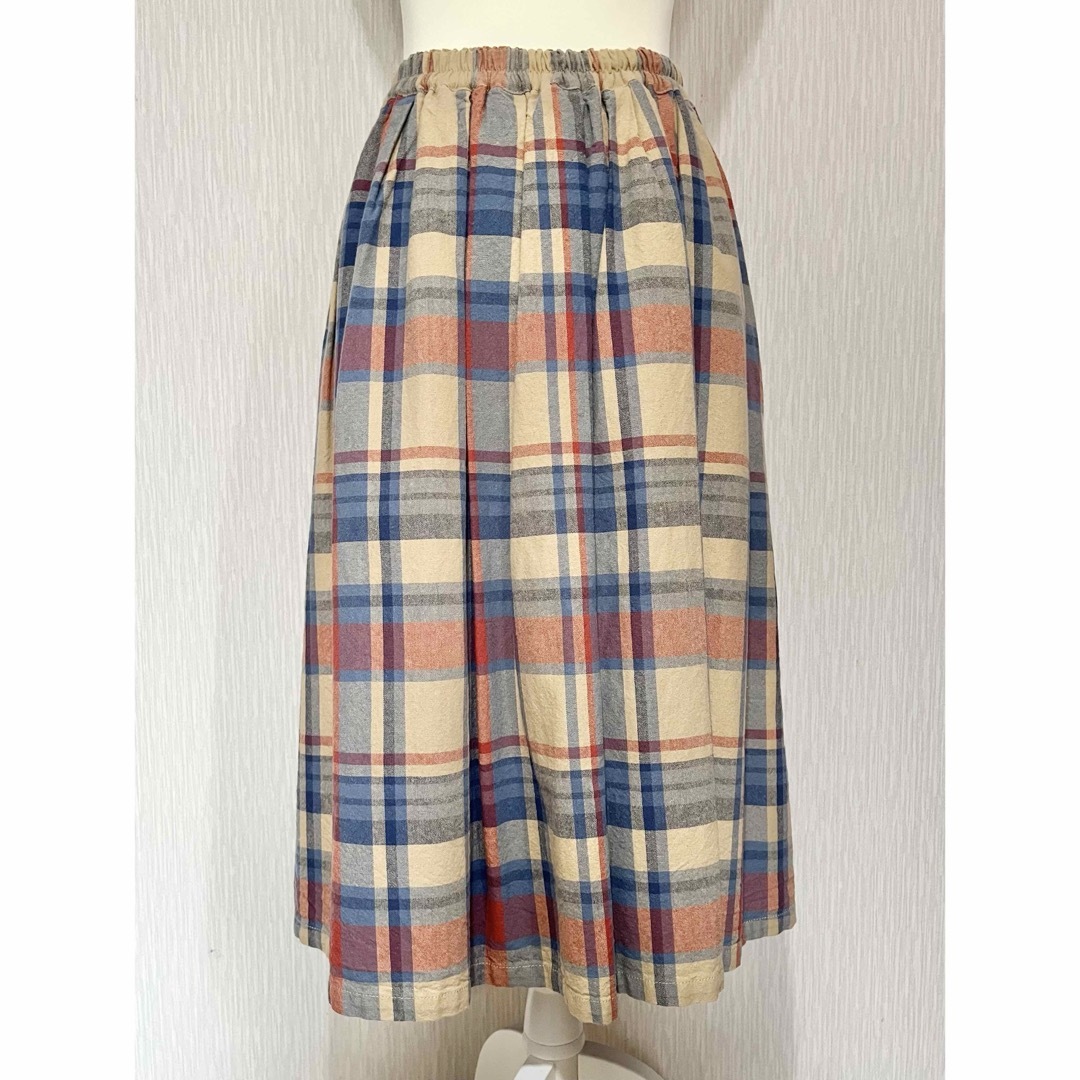 ehka sopo(エヘカソポ)の4️⃣ check skirt ／ ehka sopo レディースのスカート(ロングスカート)の商品写真