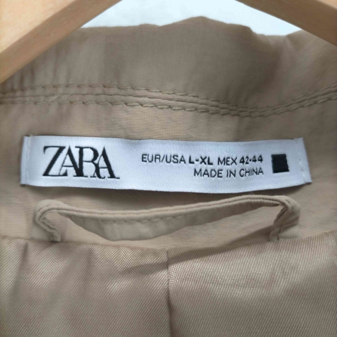 ZARA(ザラ)のZARA(ザラ) ナイロンステンカラーコート メンズ アウター コート メンズのジャケット/アウター(ステンカラーコート)の商品写真