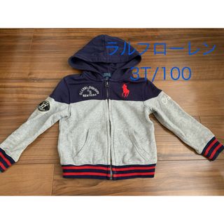 ポロラルフローレン(POLO RALPH LAUREN)の美品♡ポロラルフローレン　パーカー　3T 100cm(ジャケット/上着)