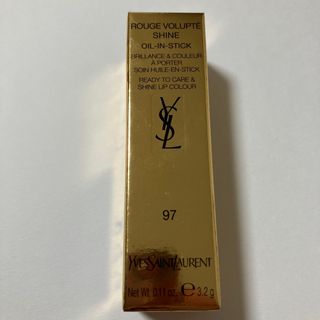 Yves Saint Laurent - 未使用　イヴサンローラン ルージュ ヴォリュプテ シャイン　NO97 口紅 限定