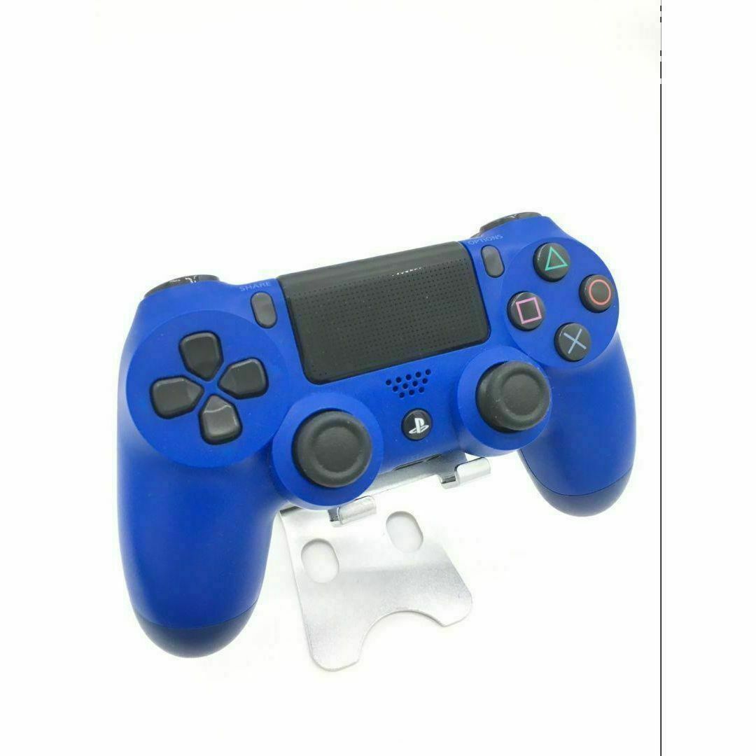 PlayStation4(プレイステーション4)のPS4 コントローラー DUALSHOCK4 純正 ブルー　b-118 エンタメ/ホビーのゲームソフト/ゲーム機本体(その他)の商品写真