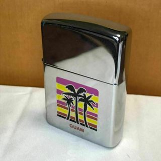 ★ ZIPPO ★ オイルライター 着火確認　GUAM グアム　ヴィンテージ(タバコグッズ)