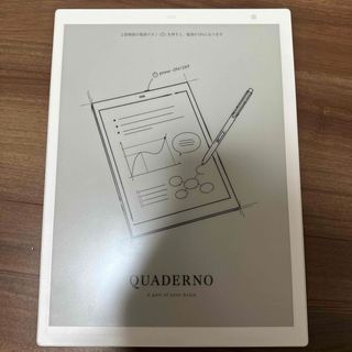 フジツウ(富士通)の【美品】QUADERNO クアデルノ A4 gen2 富士通(その他)