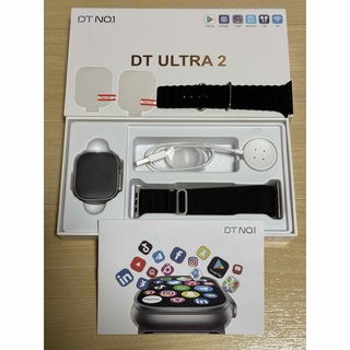 DT ULTRA2 スマートウォッチ　本体色シルバー(腕時計(デジタル))