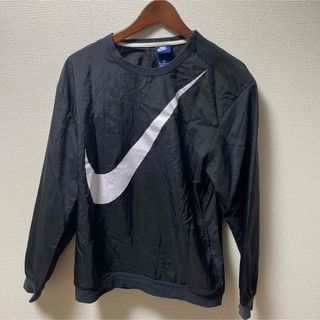 NIKE - 美品　ナイキ　ハイブリッド　クルーネック　ウィンドブレーカー　メンズ　黒