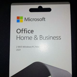 Microsoft - Microsoft　home＆Business2021　POSAカード