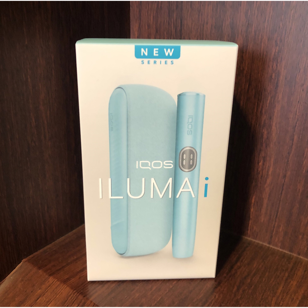 IQOS(アイコス)の【箱無し発送】国内正規品 IQOS ILUMA i ブリーズブルー メンズのファッション小物(タバコグッズ)の商品写真