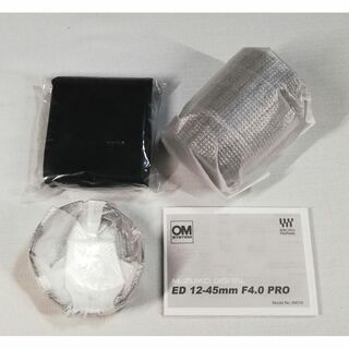 オリンパス(OLYMPUS)の新品 OM ED 12-45mm F4 PRO 大手量販店24/4購入 送料無料(レンズ(ズーム))