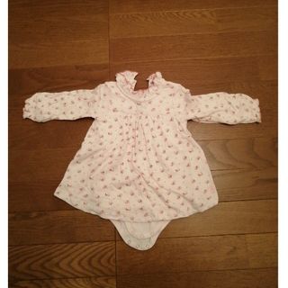 プチバトー(PETIT BATEAU)のプチバトー　PETIT BATEAU　12m/74cm(ワンピース)