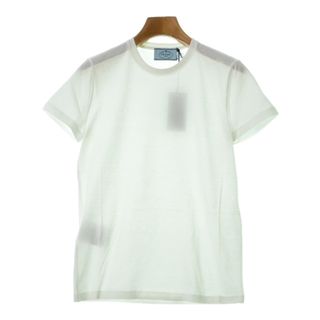 プラダ(PRADA)のPRADA プラダ Tシャツ・カットソー S 白 【古着】【中古】(カットソー(半袖/袖なし))