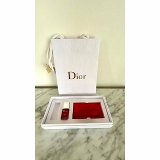 新品　Dior ディオール　ネールエナメルとラゲッジタグ