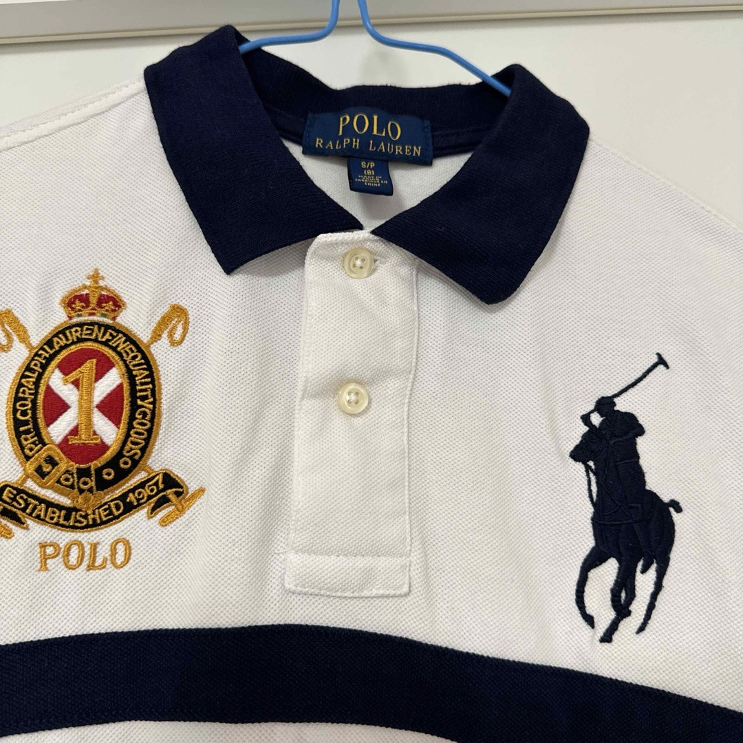 POLO RALPH LAUREN(ポロラルフローレン)の新品　未使用　ラルフローレン  ポロシャツ　ビッグポニー キッズ/ベビー/マタニティのキッズ服男の子用(90cm~)(Tシャツ/カットソー)の商品写真