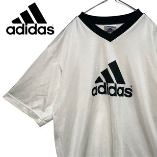 アディダス(adidas)の90s adidasアディダス パフォーマンスロゴ 万国旗タグ ゲームシャツ(Tシャツ/カットソー(半袖/袖なし))