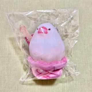 フェリシモ(FELISSIMO)の♣︎♣︎【新品未開封】フェリシモ★文鳥 ソフトクリームポーチ シングルカップ(キャラクターグッズ)