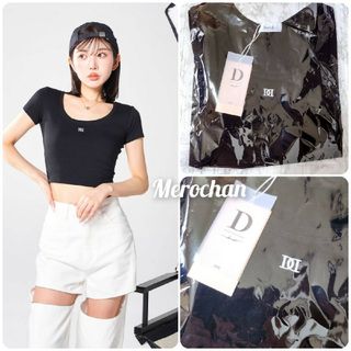 ダーリッチ(Darich)の【新品】ダーリッチ DDクロップTシャツ ブラック(Tシャツ(半袖/袖なし))