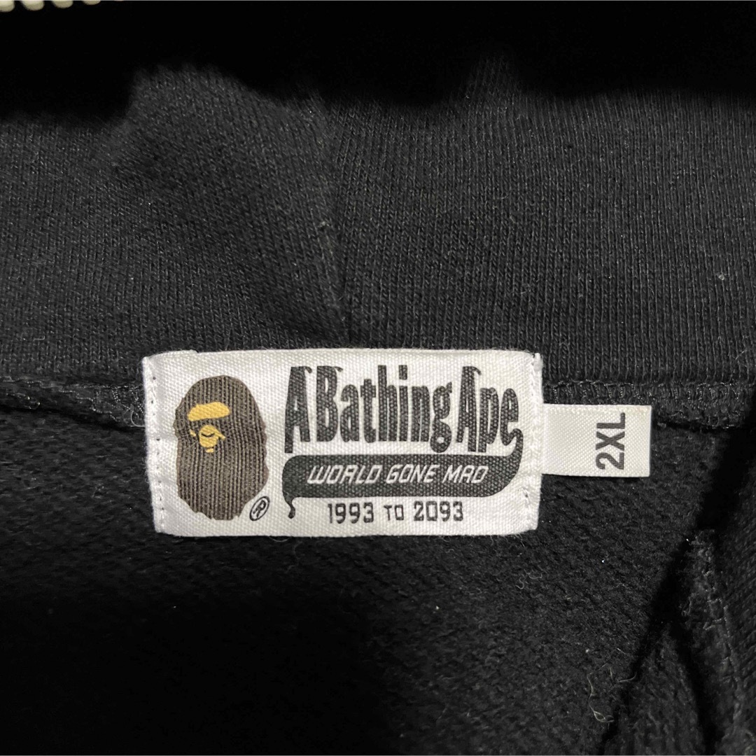 A BATHING APE(アベイシングエイプ)のAPE DIGITAL SHARK HOODIE シャークパーカー　2XL メンズのトップス(パーカー)の商品写真