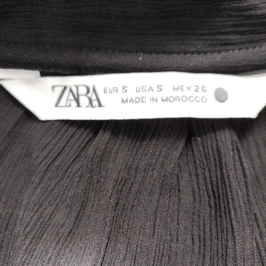 ZARA(ザラ)の♦︎ザラ  シアーブラウス♦︎ レディースのトップス(シャツ/ブラウス(長袖/七分))の商品写真