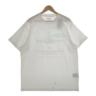 カーハート(carhartt)のCarhartt W.I.P カーハート ワークインプログレス 22SS S/S LEAVING EARTH T-SHIRT リービングアース プリントTシャツ ホワイト Size L(Tシャツ/カットソー(半袖/袖なし))