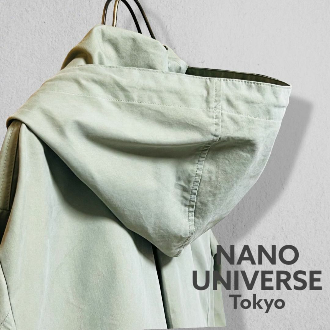 nano・universe - 【ナノユニバース】モッズコート カーキ nano・universe - 【ナノユニバース】モッズコート カーキ