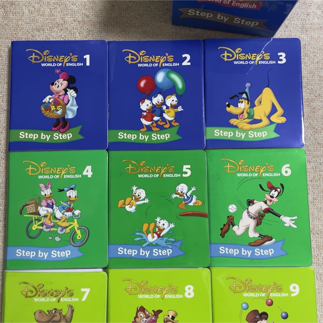 クリスマスファッション step ディズニー英語システムDWE - Disney by 12枚セット step 子ども英語