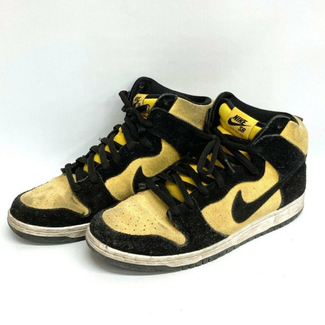 NIKE(ナイキ)の★NIKE ナイキ SB DUNK HIGH PRO REVERSE IOWA イエロー×ブラック size29cm メンズの靴/シューズ(スニーカー)の商品写真