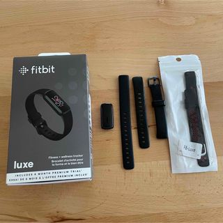 Fitbit LUXE フィットネストラッカー BLACK/GRAPHITE