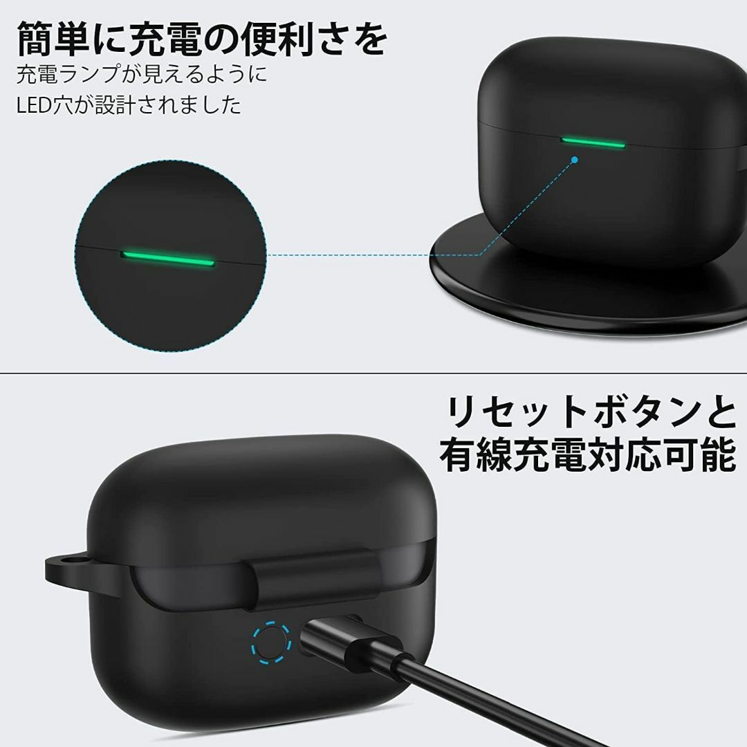 【色: ブルー】AIYYXX linkbuds s 用ケース 対応 sony l その他のその他(その他)の商品写真