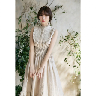 Herlipto Paisley Cotton Lace Long Dress(ロングワンピース/マキシワンピース)