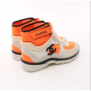 シャネル(CHANEL)の美品 CHANEL ハイカット スニーカー 40 ルイヴィトン シュプリーム(スニーカー)