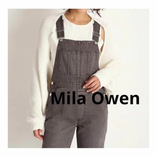 ミラオーウェン(Mila Owen)の【未使用】Mila Owen リネン混ニットボレロ(カーディガン)