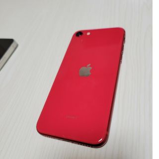 アイフォーン(iPhone)の値下げ　iPhoneSE 第2世代 64GB レッド SIMフリー箱は追加料金(スマートフォン本体)