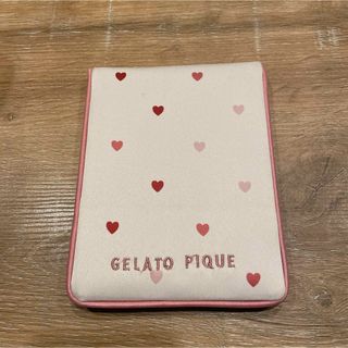 ジェラートピケ(gelato pique)の★最終価格★ジェラートピケ　ミラー　ハート柄　折りたたみ　鏡(ミラー)