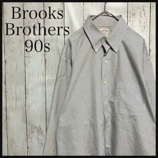 Brooks Brothers - ブルックスブラザーズ 長袖BDチェックシャツ90s Z1171