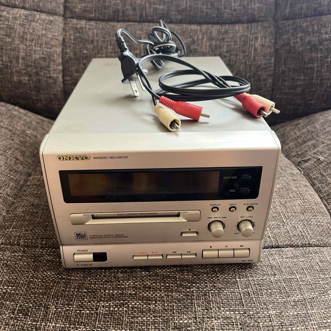 ONKYOオンキョー MD-185II mini disc recoder スマホ/家電/カメラのオーディオ機器(その他)の商品写真