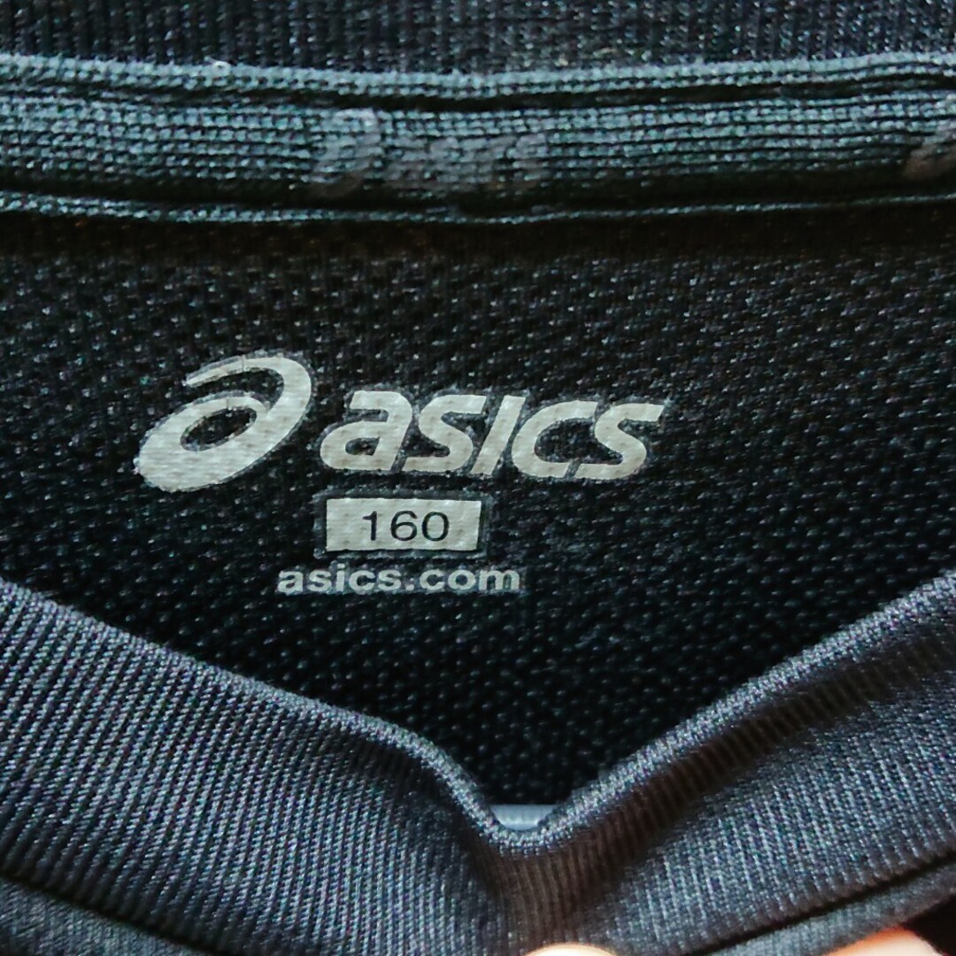 asics(アシックス)の長袖バスケTシャツ 160サイズ スポーツ/アウトドアのスポーツ/アウトドア その他(バスケットボール)の商品写真