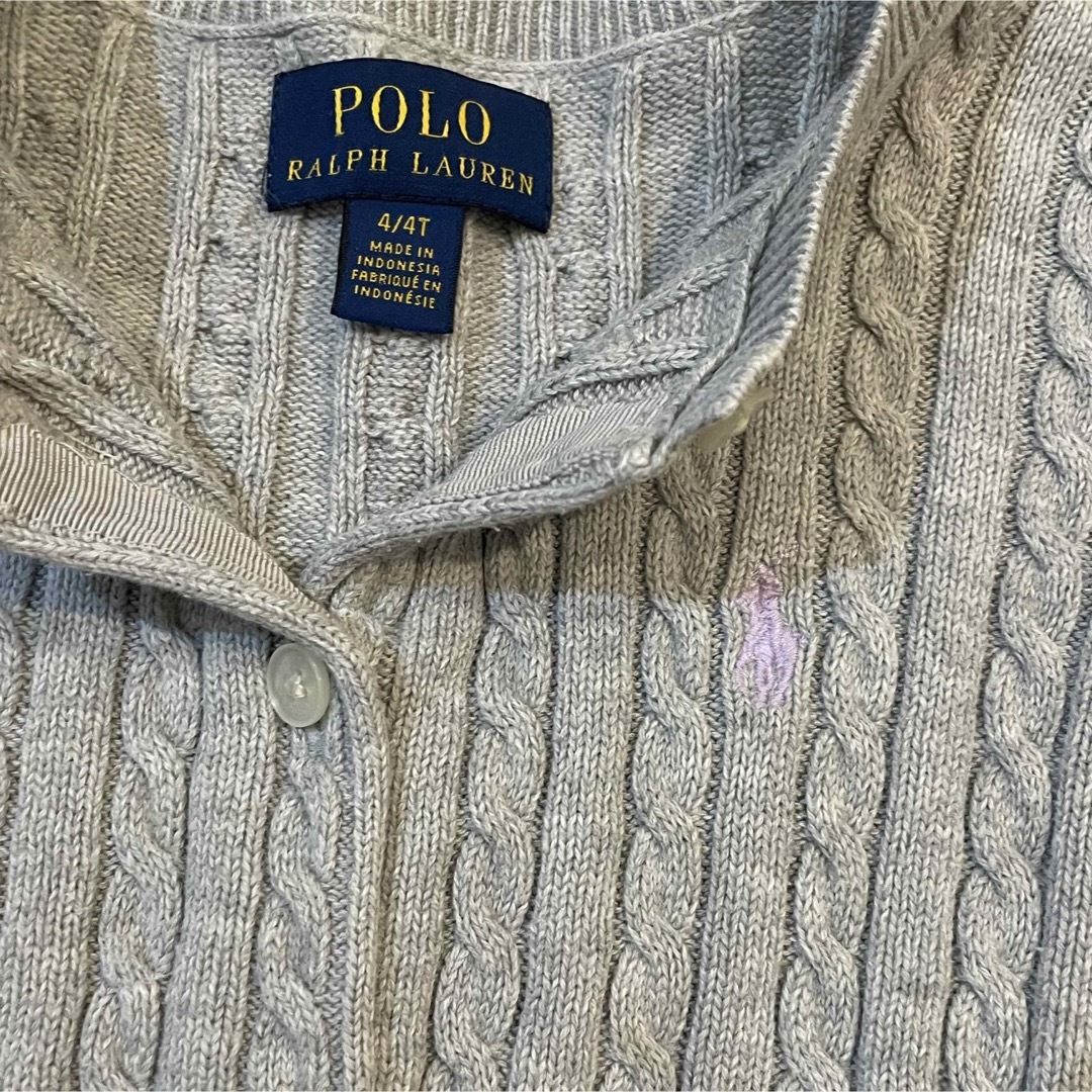 Ralph Lauren(ラルフローレン)のカーディガン キッズ/ベビー/マタニティのキッズ服女の子用(90cm~)(カーディガン)の商品写真