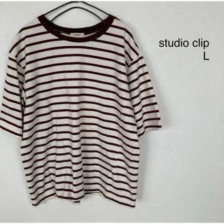 STUDIO CLIP - studio CLIP フラワーワゴンＴシャツ  サイズL