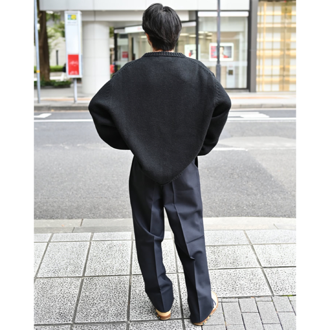 Cristaseya 23AW CAMEL MAXI SWEATER メンズのトップス(ニット/セーター)の商品写真