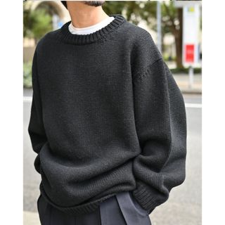 Cristaseya 23AW CAMEL MAXI SWEATER(ニット/セーター)