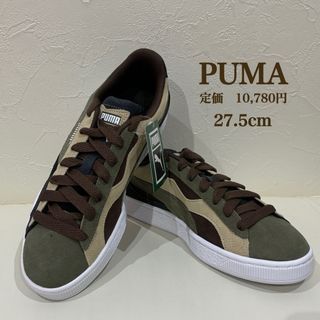 PUMA - 新品【PUMA】プーマ スウェード カモウェーブ スニーカー　27.5cm