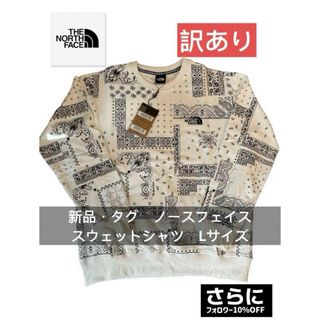 THE NORTH FACE - 新・タグ　ノースフェイス　ECO ESSENTIAL スウェットシャツ