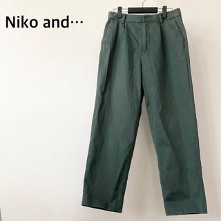 niko and... - ニコアンド　グリーン系　パンツ　ズボン　ボトムス　コットン　綿　サイズ4