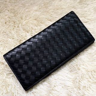 ボッテガヴェネタ(Bottega Veneta)のBOTTEGAVENETA長財布イントレチャートNERO(長財布)