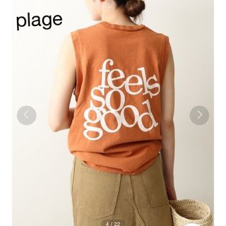 Plage - 新品　plage  プラージュ　MIXTA ミクスタ　カットソー　ノースリーブ