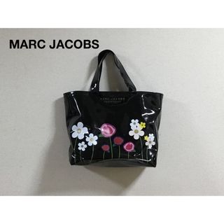 マークジェイコブス(MARC JACOBS)のマークジェイコブス トートバッグ ビニール エナメル 透明 黒 (トートバッグ)