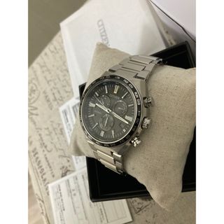 超美品！未使用 ！CITIZEN アテッサ 電波ソーラー メンズ チタン 