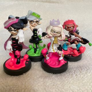 ニンテンドウ(任天堂)のスプラトゥーン⭐︎amiibo フィギュア イカガール アオリ ホタル ヒメ⭐︎(ゲームキャラクター)